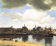 View of Delft, Johannes Vermeer